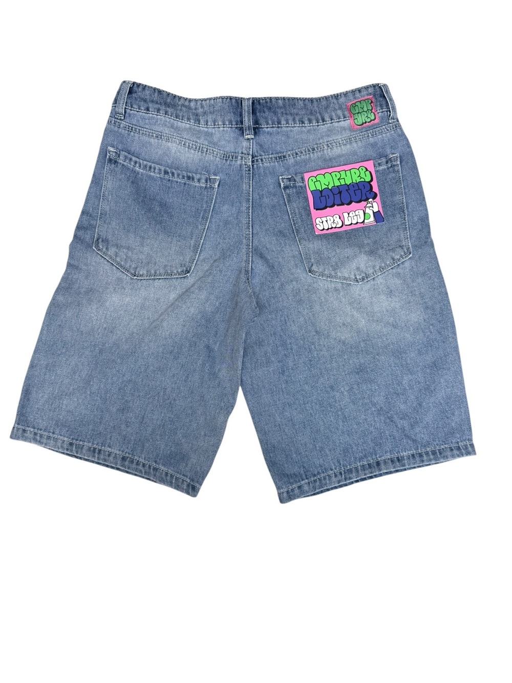 Empyre Baggy Skate Denim Shorts